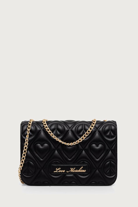 Love Moschino Torebka damska z imitacji skóry czarna JC4262PP0PKQ0000
