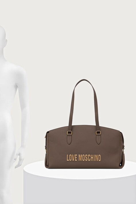 Love Moschino сумка-шопер жіноча зі штучної шкіри — AW26-TODY4R, коричневий — фото 6