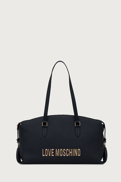 Love Moschino torebka damska z imitacji skóry czarna JC4251PP0PKD0000