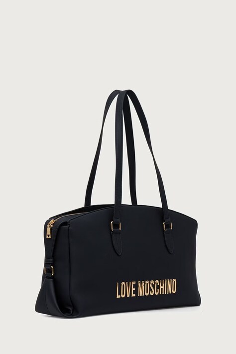 Love Moschino torebka damska z imitacji skóry czarna JC4251PP0PKD0000