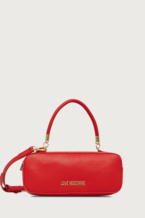 Love Moschino Torebka crossbody damska z imitacji skóry czerwona JC4246PP0PKL0500