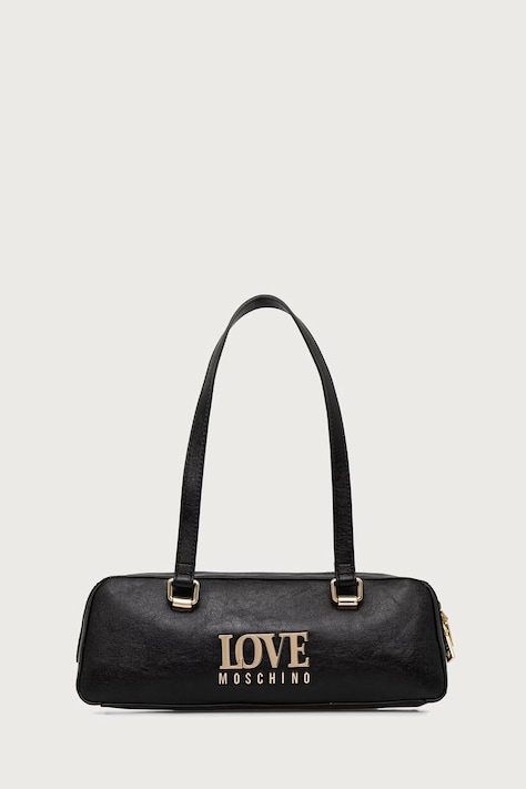 Love Moschino Torebka bagietka damska z imitacji skóry czarna JC4200PP0PKA0000