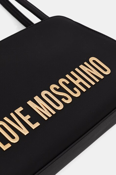 Love Moschino сумка-тоут жіноча зі штучної шкіри — AW26-TODY5K, чорний — фото 4