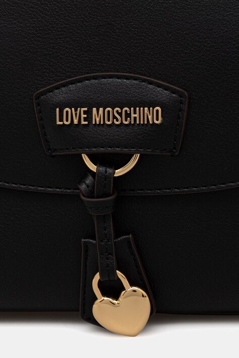 Love Moschino сумочка жіноча шкіряна — AW26-TODY5L, чорний — фото 3