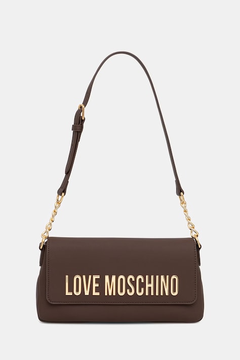 Love Moschino torebka damska z imitacji skóry brązowa JC4109PP1PKD0300