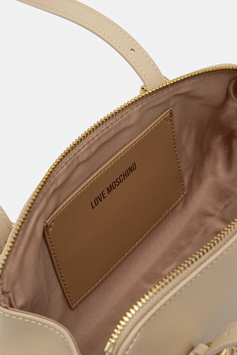 Love Moschino сумка baguette жіноча зі штучної шкіри — AW26-TODY5W, бежевий — фото 5