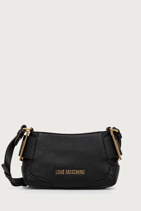 Love Moschino torebka damska z imitacji skóry czarna JC4096PP1PLT1000