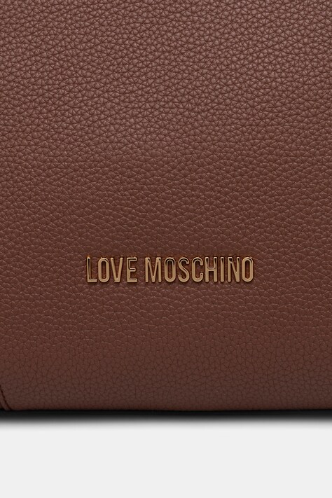 Love Moschino сумка-тоут жіноча зі штучної шкіри — AW26-TODY64, коричневий — фото 4