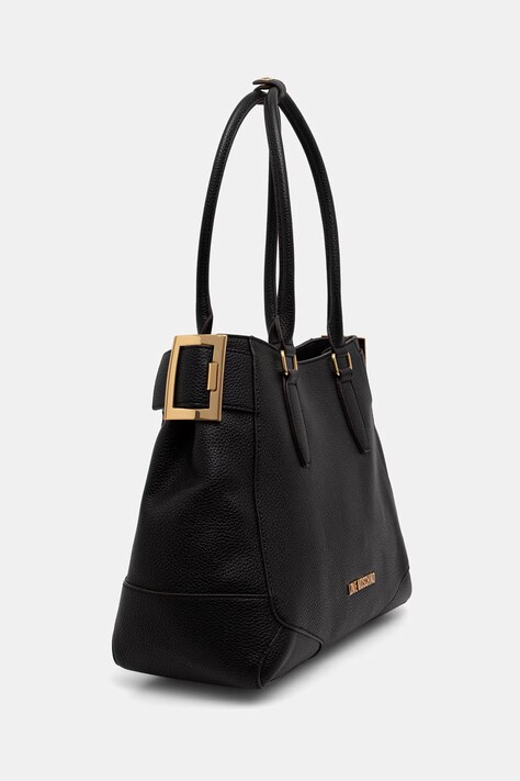 Love Moschino сумка-шопер жіноча зі штучної шкіри — AW26-TODY65, чорний — фото 2