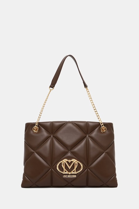 Love Moschino torebka damska brązowa JC4040PP1PLC0300