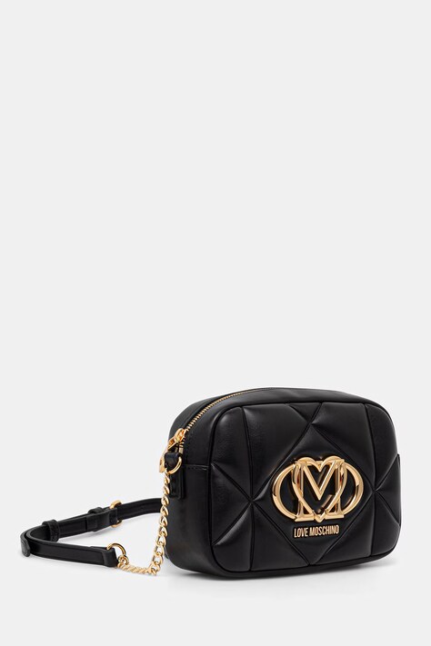Love Moschino сумка крос-боді жіноча зі штучної шкіри — AW26-TODY72, чорний — фото 2