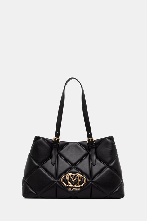 Love Moschino torebka shopper damska czarna JC4033PP1PLC0000