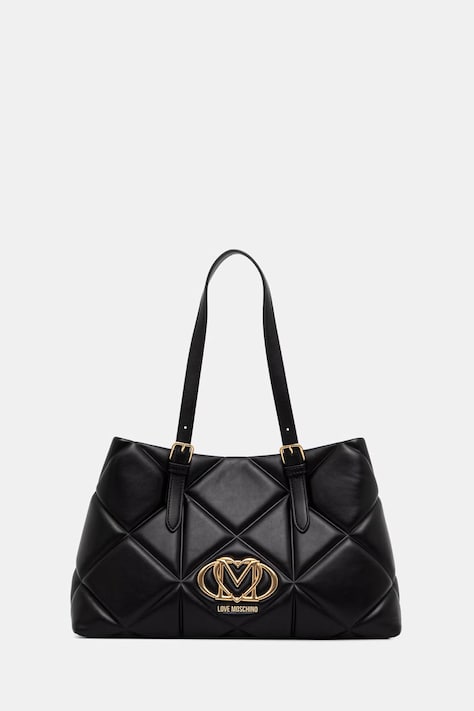 Love Moschino torebka shopper damska czarna JC4033PP1PLC0000