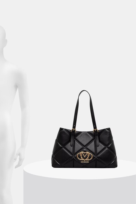 Love Moschino сумка-шопер жіноча — AW26-TODY76, чорний — фото 6