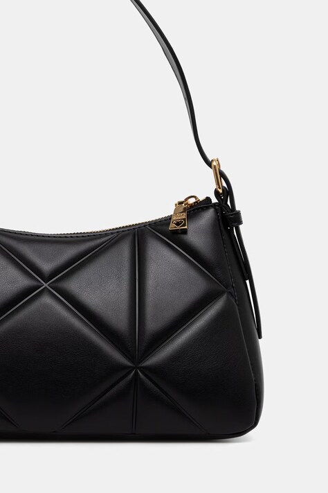 Love Moschino сумка baguette жіноча зі штучної шкіри — AW26-TODY78, чорний — фото 3