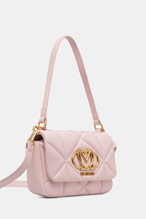 Love Moschino сумка крос-боді жіноча зі штучної шкіри — AW26-TODY79, рожевий — фото 2
