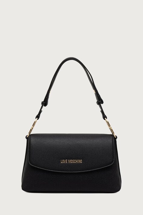 Love Moschino torebka damska z imitacji skóry czarna JC4017PP1PLB0000