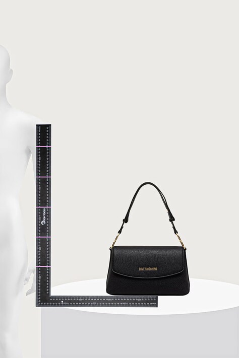 Love Moschino сумочка жіноча зі штучної шкіри — AW26-TODY7G, чорний — фото 6