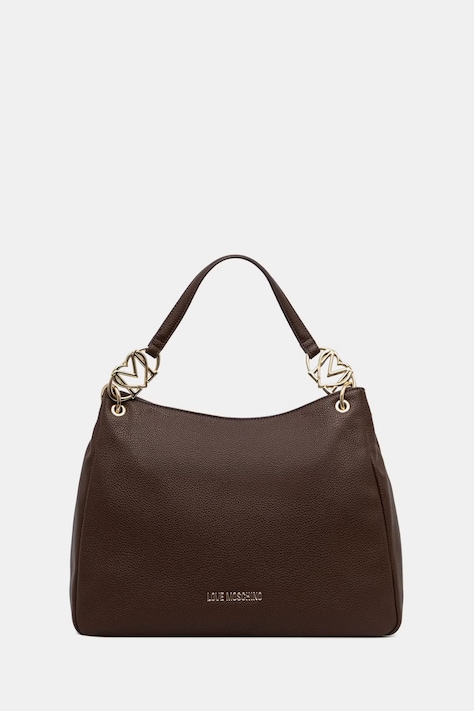 Love Moschino shopper torba za žene od imitacije kože smeđa JC4014PP1PLB0300