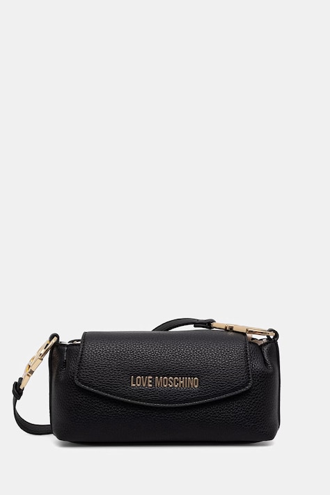 Love Moschino torebka crossbody damska z imitacji skóry czarna JC4013PP1PLB0000