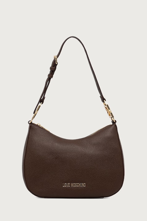 Love Moschino torebka hobo damska z imitacji skóry brązowa JC4012PP1PLB0300