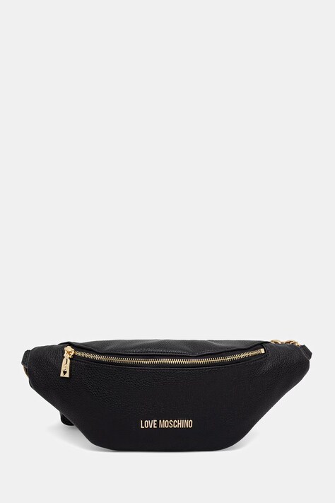 Love Moschino nerka damska z imitacji skóry czarna JC4010PP1PLB0000