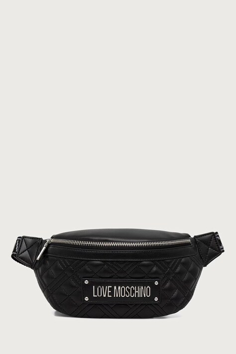 Love Moschino nerka damska z imitacji skóry czarna JC4003PP1PLA000B