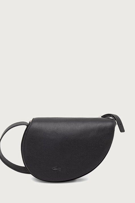 Lacoste Torebka crossbody damska skórzana czarna NU5464FP