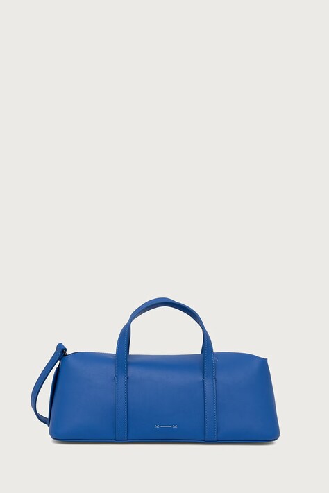 MM by Max Mara Torebka crossbody damska z imitacji skóry MMLMOSCHEA niebieska 2626516028600