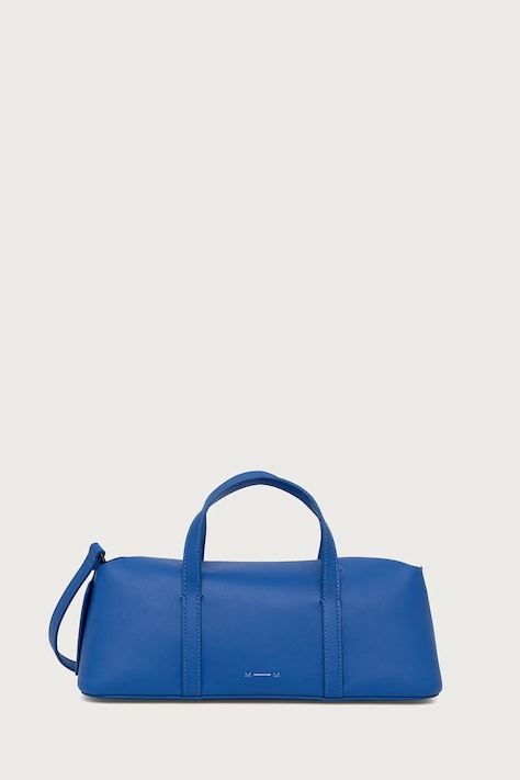 MM by Max Mara Torebka crossbody damska z imitacji skóry MMLMOSCHEA niebieska 2626516028600