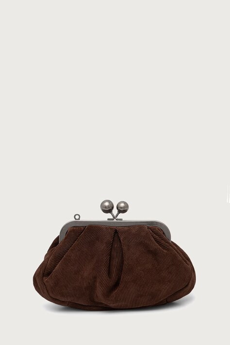 Weekend Max Mara Torebka crossbody damska skórzana WKANERINE brązowa 2625516065600