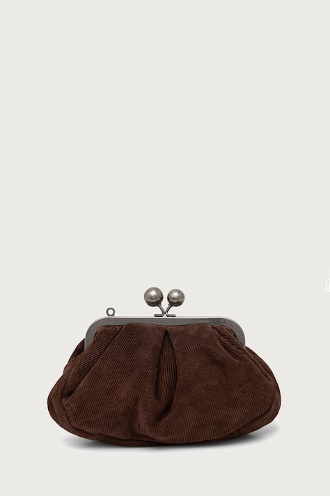 Weekend Max Mara Torebka crossbody damska skórzana WKANERINE brązowa 2625516065600