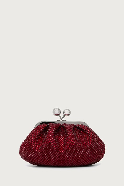 Weekend Max Mara Torebka crossbody damska WKAVINO czerwona 2625516015600