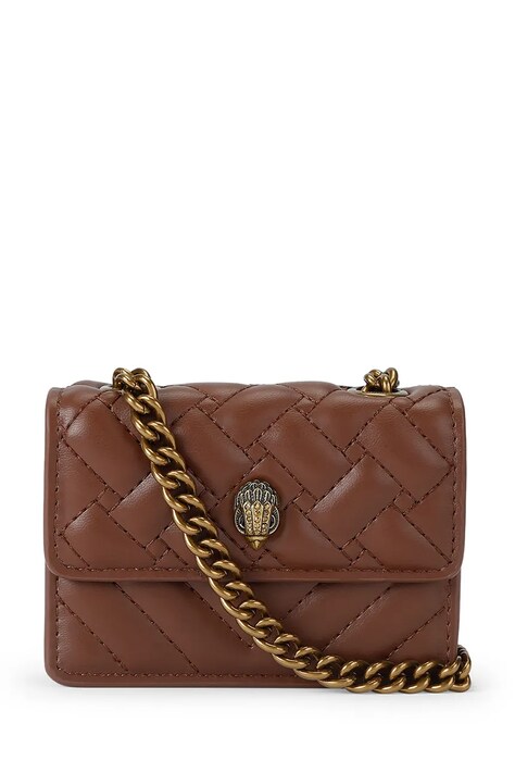 Kurt Geiger London torebka crossbody damska KENSINGTON bordowa 5848254979
