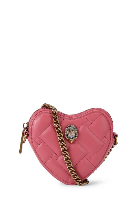 Kurt Geiger London torebka crossbody damska z imitacji skóry różowa 4029257999