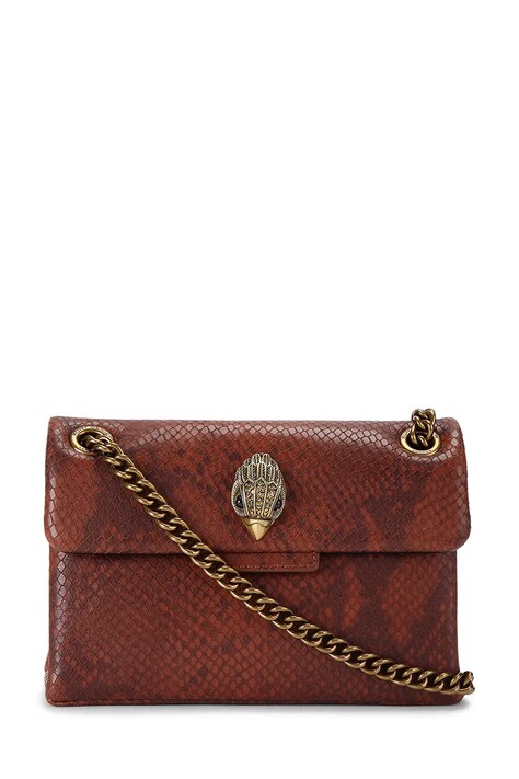 Kurt Geiger London torebka crossbody damska skórzana KENSINGTON brązowa 5017330719
