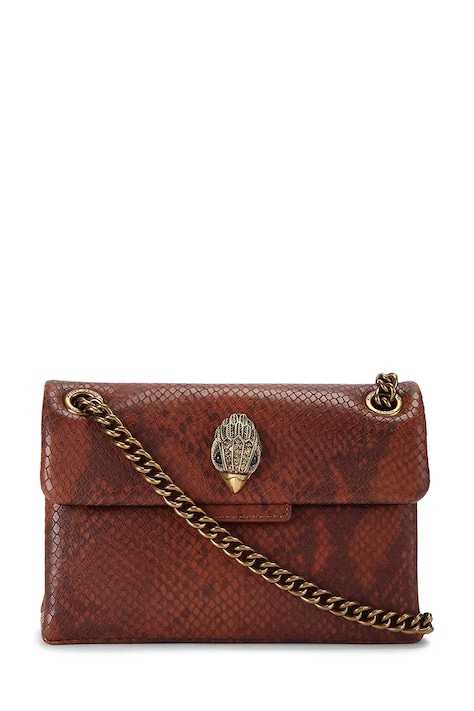 Kurt Geiger London torebka crossbody damska skórzana KENSINGTON brązowa 5017330719