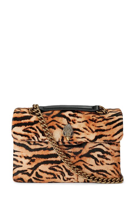 Kurt Geiger London torebka crossbody damska skórzana KENSINGTON brązowa 5021546189