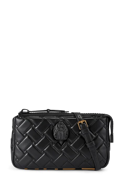 Kurt Geiger London torebka crossbody damska skórzana KENSINGTON czarna 5020500109