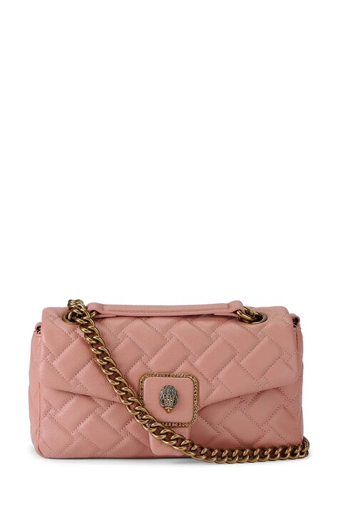 Kurt Geiger London listonoszka damska skórzana PIMLICO różowa 5374853109