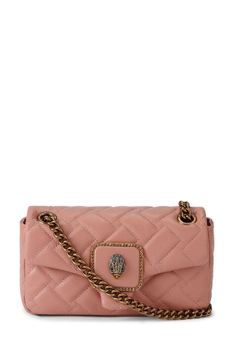 Kurt Geiger London torebka crossbody damska skórzana PIMLICO różowa 5377853109