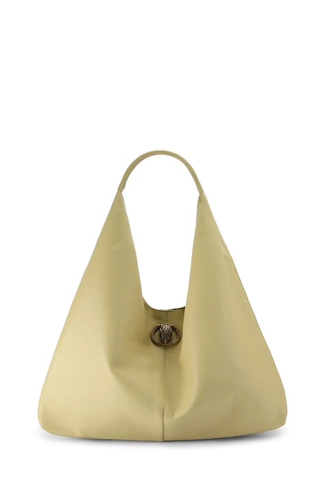 Kurt Geiger London torebka tote damska skórzana CHELSEA LG SLOUCH HOBO beżowa 5049749109
