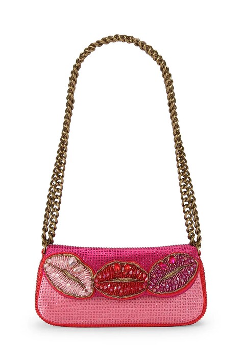Kurt Geiger London torebka crossbody damska PICKLE SHOULDER BAG różowa 5846857609