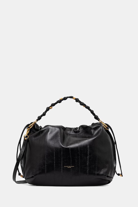 Gianni Chiarini torebka shopper damska skórzana MORGANA czarna BS 12260 EEL