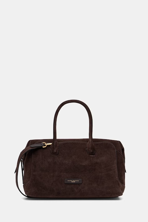 Gianni Chiarini torebka damska zamszowa GEMMA brązowa BS 12241/COMM CM-PL