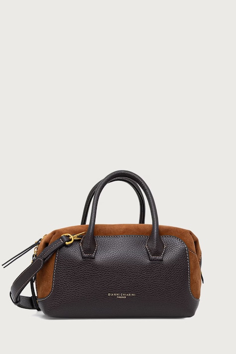 Gianni Chiarini torebka crossbody damska skórzana GEMMA brązowa BS 12240/COMM GRN-CM