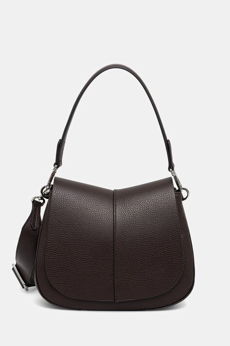 Gianni Chiarini torebka crossbody damska skórzana HELENA ROUND brązowa BS 9036/COMM GRN