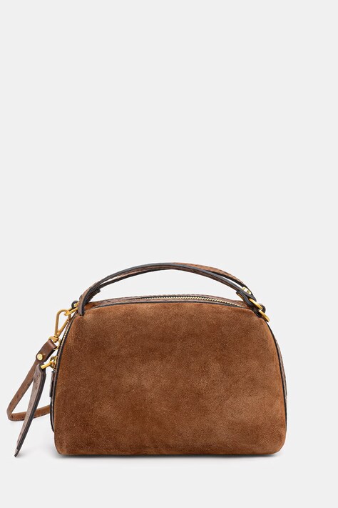 Gianni Chiarini torebka damska zamszowa ALIFA brązowa BS 8625 CM-STEMU