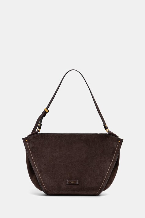 Gianni Chiarini torebka tote damska zamszowa BLOOM brązowa BS 12727 CM-STEMU