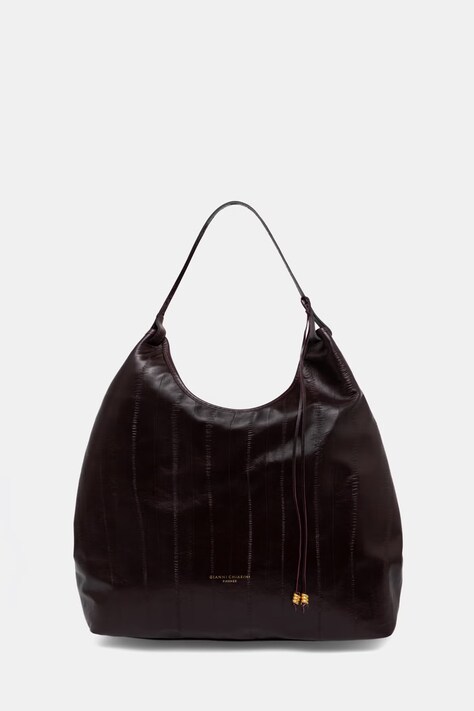 Gianni Chiarini torebka tote damska skórzana DUA bordowa BS 12680 EEL-PSLY